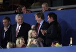 Amsterdam 21 januari 2012
Prinses Maxima prins Willem Alexander en Amalia Alexia en Ariane op bezoek bij jumping Amsterdam. Gerard Joling met Maxima en de prinsesjes
Peter Smulders bv