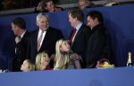 Amsterdam 21 januari 2012
Prinses Maxima prins Willem Alexander en Amalia Alexia en Ariane op bezoek bij jumping Amsterdam. Gerard Joling met Maxima en de prinsesjes
Peter Smulders bv