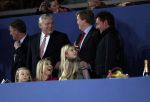 Amsterdam 21 januari 2012
Prinses Maxima prins Willem Alexander en Amalia Alexia en Ariane op bezoek bij jumping Amsterdam. Gerard Joling met Maxima en de prinsesjes
Peter Smulders bv