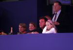 Amsterdam 21 januari 2012
Prinses Maxima prins Willem Alexander en Amalia Alexia en Ariane op bezoek bij jumping Amsterdam. Gerard joling met Romy
Peter Smulders bv