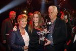 Hilversum 20 januari 2012
Iris Kroes wint de finale van the voice of holland in studio 22. Iris met ouders
Peter Smulders bv