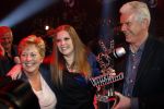 Hilversum 20 januari 2012
Iris Kroes wint de finale van the voice of holland in studio 22. Iris met ouders
Peter Smulders bv