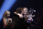 Hilversum 20 januari 2012
Iris Kroes wint de finale van the voice of holland in studio 22. Marco Borsato
Peter Smulders bv