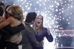 Hilversum 20 januari 2012
Iris Kroes wint de finale van the voice of holland in studio 22. Iris en Chris Hordijk met Nick en Simon en Wendy v Dijk en Martijn Krabbe
Peter Smulders bv