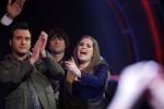 Hilversum 20 januari 2012
Iris Kroes wint de finale van the voice of holland in studio 22. Iris en Chris Hordijk met Nick en Simon en Wendy v Dijk en Martijn Krabbe
Peter Smulders bv