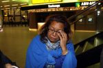 Schiphol 15 januari 2012
Justine Pelmelay en haar vriend komen terug op schiphol na het cruiseboot drama in italie.
Peter Smulders bv