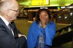 Schiphol 15 januari 2012
Justine Pelmelay en haar vriend komen terug op schiphol na het cruiseboot drama in italie.
Peter Smulders bv
