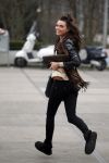Amsterdam 29 januari 2012
Kim Feenstra rennend op straat.
Peter Smulders bv