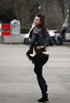 Amsterdam 29 januari 2012
Kim Feenstra rennend op straat.
Peter Smulders bv