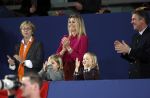Amsterdam 21 januari 2012
Prinses Maxima prins Willem Alexander en Amalia Alexia en Ariane op bezoek bij jumping Amsterdam.
Peter Smulders bv