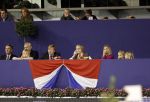 Amsterdam 21 januari 2012
Prinses Maxima prins Willem Alexander en Amalia Alexia en Ariane op bezoek bij jumping Amsterdam.
Peter Smulders bv
