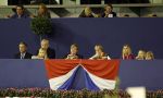 Amsterdam 21 januari 2012
Prinses Maxima prins Willem Alexander en Amalia Alexia en Ariane op bezoek bij jumping Amsterdam.
Peter Smulders bv