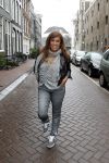 Amsterdam 26 januari 2012
Patty Brard Anouk Smulders en Sjimmy Bruijninckx op straat.
Peter Smulders bv