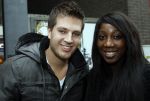 Amsterdam 21 januari 2012
Premiere de muppets in Tuschinski. Pearl Jozefzoon met vriend
Peter Smulders bv