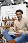 Amsterdam 23 januari 2012
Pierre v Hooijdonk en Parry Patel met hun Metro Sneakers op de modefabriek
Peter Smulders bv