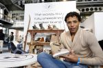 Amsterdam 23 januari 2012
Pierre v Hooijdonk en Parry Patel met hun Metro Sneakers op de modefabriek
Peter Smulders bv
