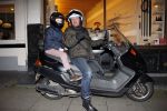 Amsterdam 21 januari 2012
Wendy v Dijk viert haar 41e verjaardag in de supperclub. Porgy Franssen met zijn dochter op scooter
Peter Smulders bv