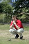Hilversum 4 augustus 2004
Prins Friso op de pro-am op de Hilversums golfclub.
Peter Smulders bv