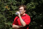 Hilversum 4 augustus 2004
Prins Friso op de pro-am op de Hilversums golfclub.
Peter Smulders bv