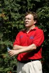 Hilversum 4 augustus 2004
Prins Friso op de pro-am op de Hilversums golfclub.
Peter Smulders bv