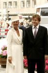 Den Haag 12 juni 2004
Doop Prinses Amalia in grote kerk Den Haag.
Mabel Wisse Smit en Prins Friso
Peter Smulders bv