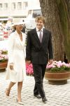 Den Haag 12 juni 2004
Doop Prinses Amalia in grote kerk Den Haag.
Mabel Wisse Smit en Prins Friso
Peter Smulders bv