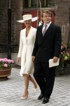 Den Haag 12 juni 2004
Doop Prinses Amalia in grote kerk Den Haag.
Mabel Wisse Smit met prins Friso
Peter Smulders bv