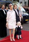 Den Haag 20 oktober 2007
Mabel Wisse Smit Prins Friso en hun dochters Luana en Zaria bij de doop van prinses Ariane.
Peter Smulders bv