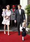 Den Haag 20 oktober 2007
Mabel Wisse Smit Prins Friso en hun dochters Luana en Zaria bij de doop van prinses Ariane.
Peter Smulders bv