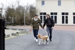 Vinkeveen 25 januari 2012
Roxeanne Hazes en haar vriend Nick laten samen hun hond uit.
Peter Smulders bv
