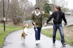 Vinkeveen 25 januari 2012
Roxeanne Hazes en haar vriend Nick laten samen hun hond uit.
Peter Smulders bv
