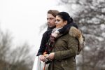 Vinkeveen 25 januari 2012
Roxeanne Hazes en haar vriend Nick laten samen hun hond uit.
Peter Smulders bv