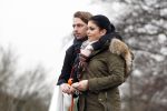 Vinkeveen 25 januari 2012
Roxeanne Hazes en haar vriend Nick laten samen hun hond uit.
Peter Smulders bv