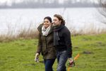 Vinkeveen 25 januari 2012
Roxeanne Hazes en haar vriend Nick laten samen hun hond uit.
Peter Smulders bv