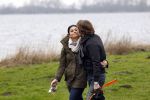 Vinkeveen 25 januari 2012
Roxeanne Hazes en haar vriend Nick laten samen hun hond uit.
Peter Smulders bv