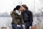 Vinkeveen 25 januari 2012
Roxeanne Hazes en haar vriend Nick laten samen hun hond uit.
Peter Smulders bv