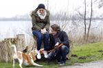 Vinkeveen 25 januari 2012
Roxeanne Hazes en haar vriend Nick laten samen hun hond uit.
Peter Smulders bv