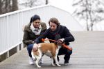 Vinkeveen 25 januari 2012
Roxeanne Hazes en haar vriend Nick laten samen hun hond uit.
Peter Smulders bv