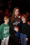 Hilversum 20 januari 2012
Iris Kroes wint de finale van the voice of holland in studio 22. Iris met Senna Borsato en vriendje
Peter Smulders bv