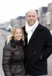 Almere 28 januari 2012
Suus Ruis met vriend en zoontje op straat.
Peter Smulders bv