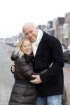 Almere 28 januari 2012
Suus Ruis met vriend en zoontje op straat.
Peter Smulders bv