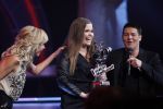 Hilversum 20 januari 2012
Iris Kroes wint de finale van the voice of holland in studio 22. Wendy v Dijk en Martijn Krabbe
Peter Smulders bv