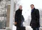 Amsterdam 26 januar2013
Albert Verlinde en Onno Hoes op de pc hooftstraat.
Peter Smulders bv