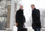 Amsterdam 26 januar2013
Albert Verlinde en Onno Hoes op de pc hooftstraat.
Peter Smulders bv