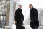 Amsterdam 26 januar2013
Albert Verlinde en Onno Hoes op de pc hooftstraat.
Peter Smulders bv