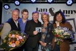 Volendam, 14 Februari 2013
Uitreiking CD van Jan Keizer en Anny schilder met de naam, The Two Of Us.
Emile Hartkamp, zoon van Jan en....
Foto Peter Smulders BV