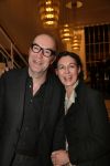 Utrecht, 22 Januari 2013 Premiere Paul Groot en Sanne Walles de Vries voor een hommage aan Adele Bloemendaal
Bart Chabot met echtgenote
Foto Peter Smulders BV