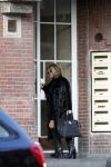 Amsterdam 22 januari 2013
Connie Breukhoven loopt naar het huis van Frans v Maarschalkerwaart.
Peter Smulders bv