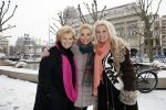 Amsterdam 26 januari 2013
Debbie Jenner Gemma v Eck en Marga Scheide tijdens intervieuw voor Stry in hotel Americain.
Peter Smulders bv
