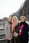 Amsterdam 26 januari 2013
Debbie Jenner Gemma v Eck en Marga Scheide tijdens intervieuw voor Stry in hotel Americain.
Peter Smulders bv
